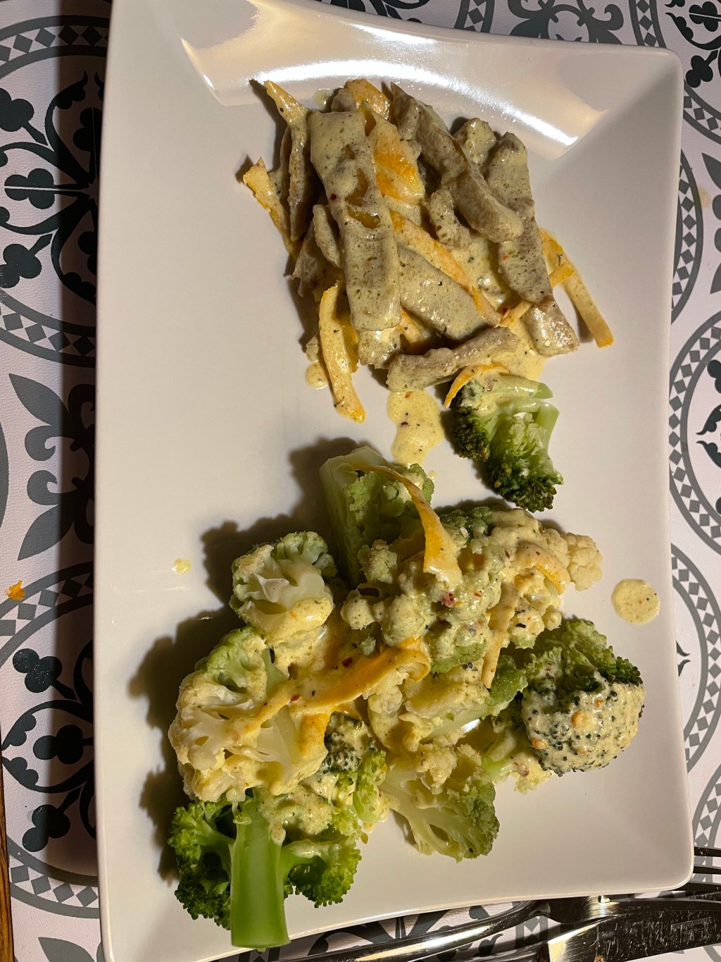 Rezepte: Geschnetzeltes aus Lupinen mit Orangensauce – vegan – keto – auch für&nbsp;Diabetiker