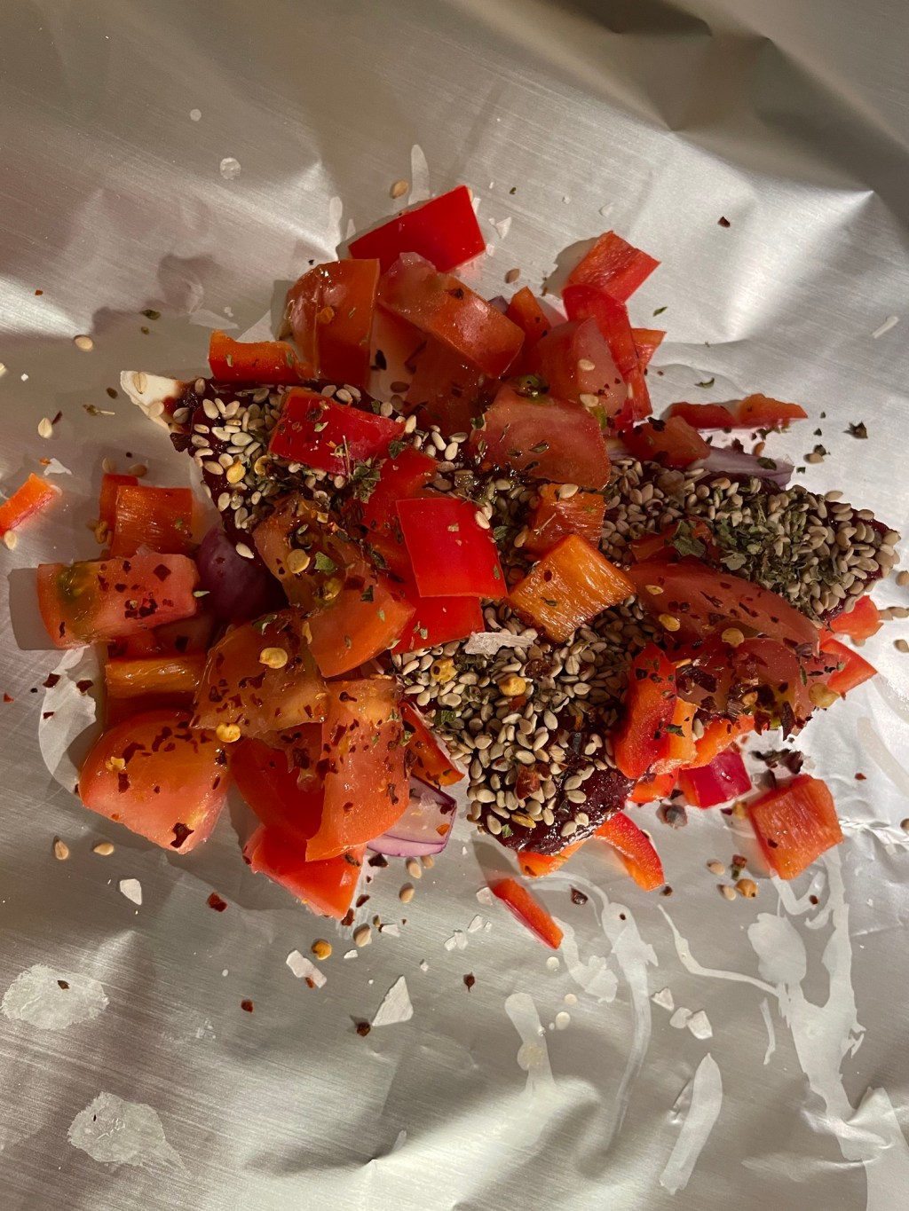 Rezepte: Schafskäse Teriyaki im Alu-Päckchen – vegetarisch – zum Grillen – auch für&nbsp;Diabetiker