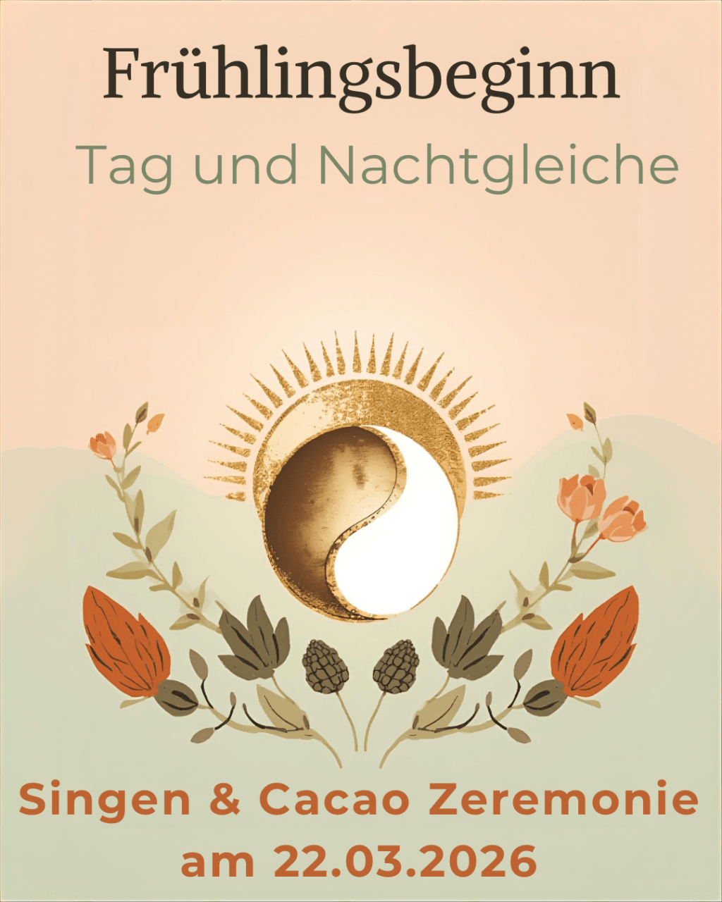 Veranstaltungen: Mantren singen zu Frühlingsbeginn & Cacao&nbsp;Zeremonie