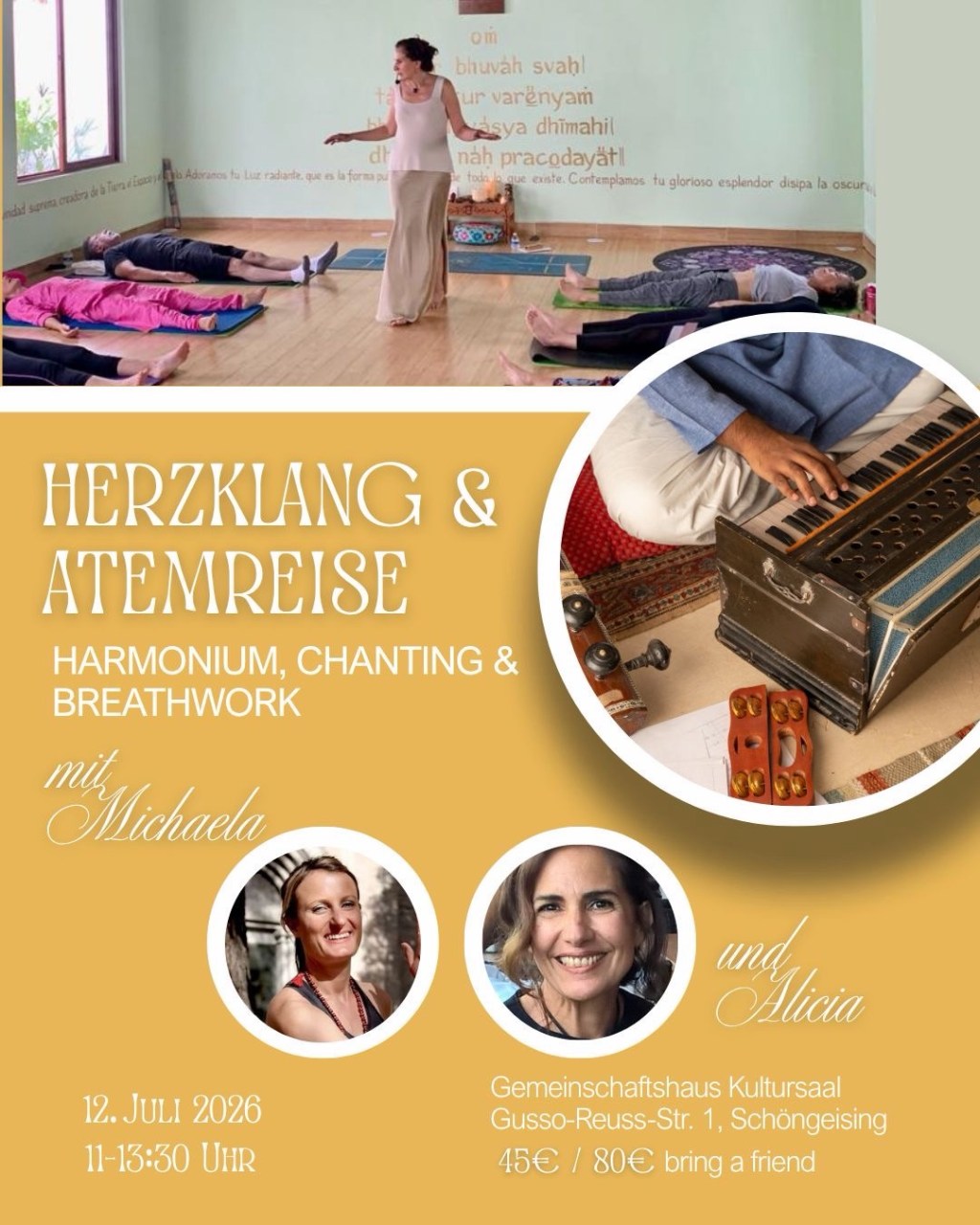 Veranstaltungen: Herzklang & Atemreise – Harmonium, Chanting &&nbsp;Breathwork